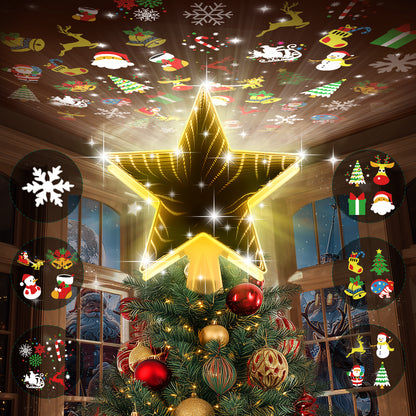 Christmas Tree Topper（3d Warm Light）