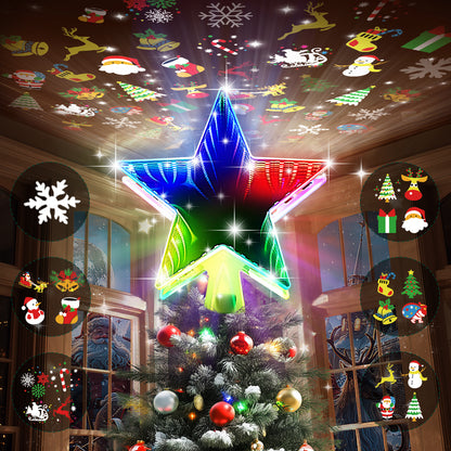 Christmas Tree Topper（3d Color Light）