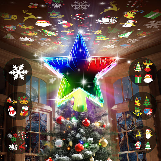 Christmas Tree Topper（3d Color Light）