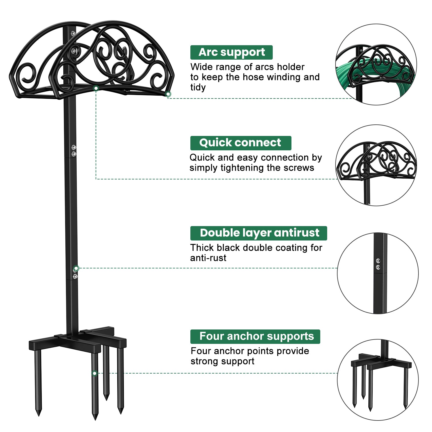 Garden Hose Holder