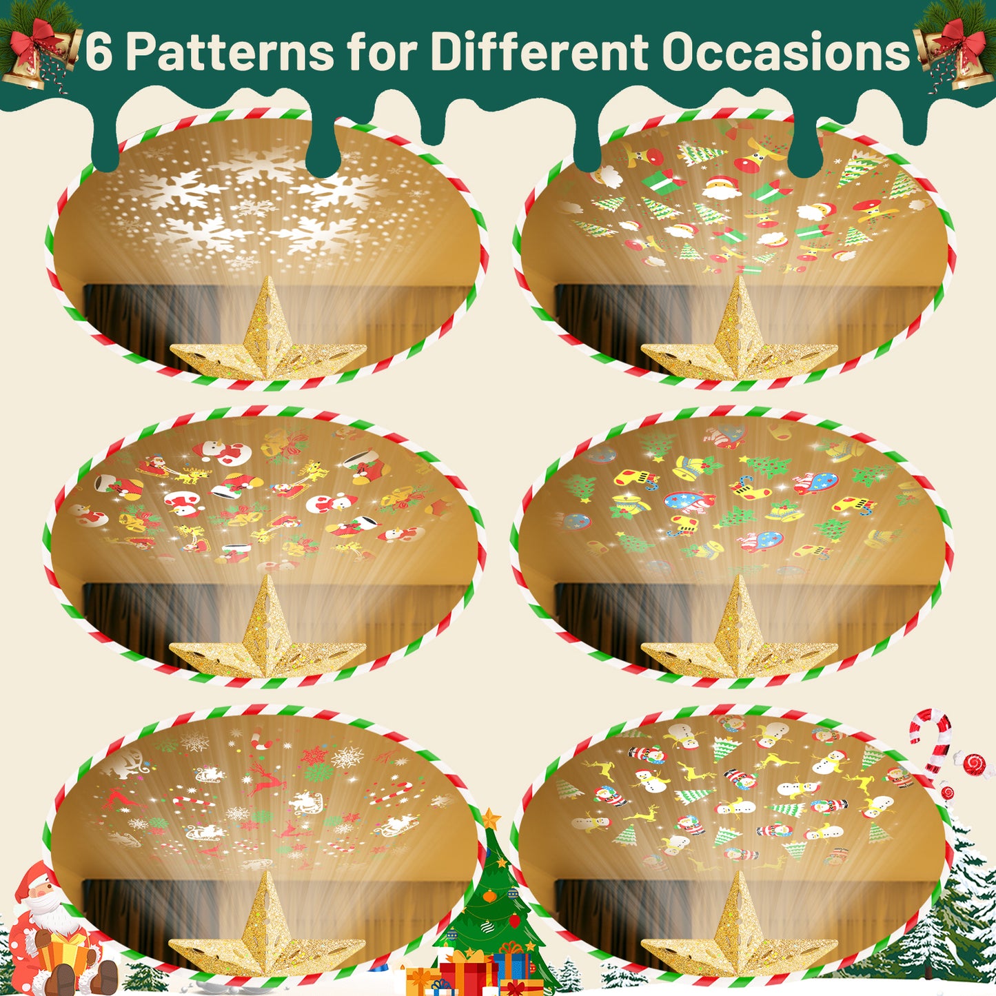 Christmas Tree Topper(Golden)