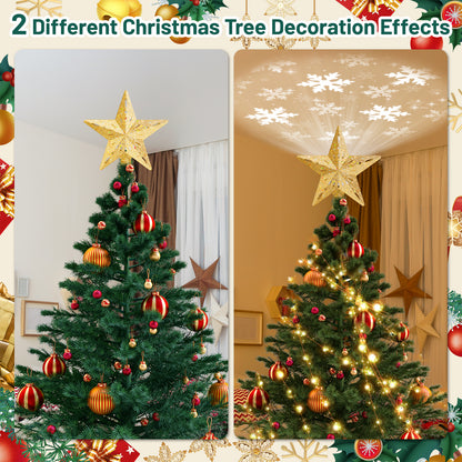 Christmas Tree Topper(Golden)