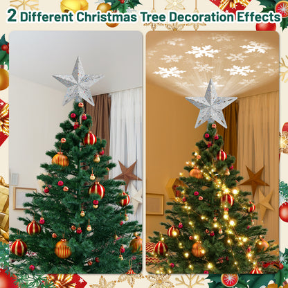 Christmas Tree Topper(Silver)