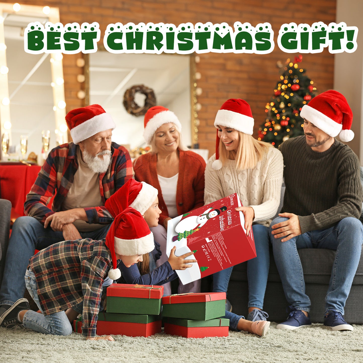 8FT Christmas Inflatables Snowman Outdoor Decorations