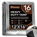 Sunvigor 16 mil 12x16 heavy duty water-resistant tarp for vehicle storage