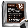 Sunvigor 16 mil 10x20 heavy duty water-resistant tarp for motor vehicle cover